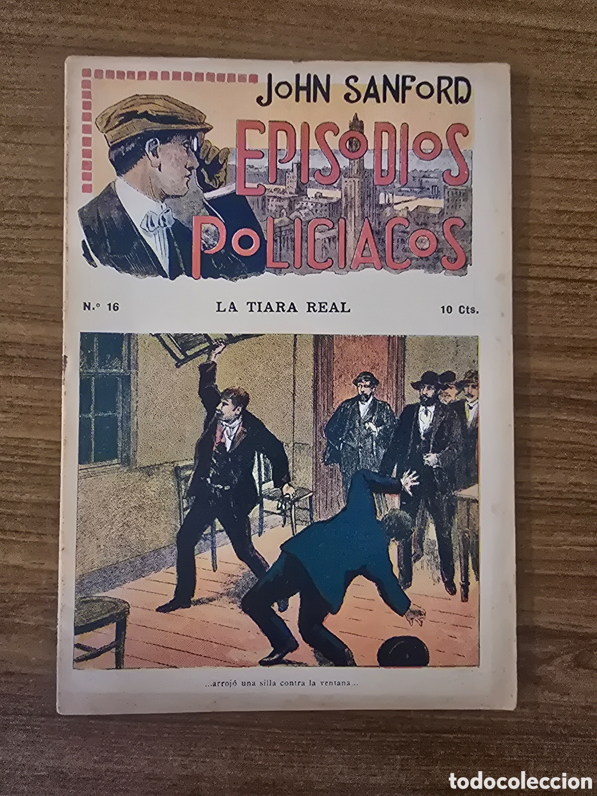 C&oacute;mics: JHON SANFORD,EPISODIOS POLICIACOS,NUMERO 16,(F.GRANADA Y CA)