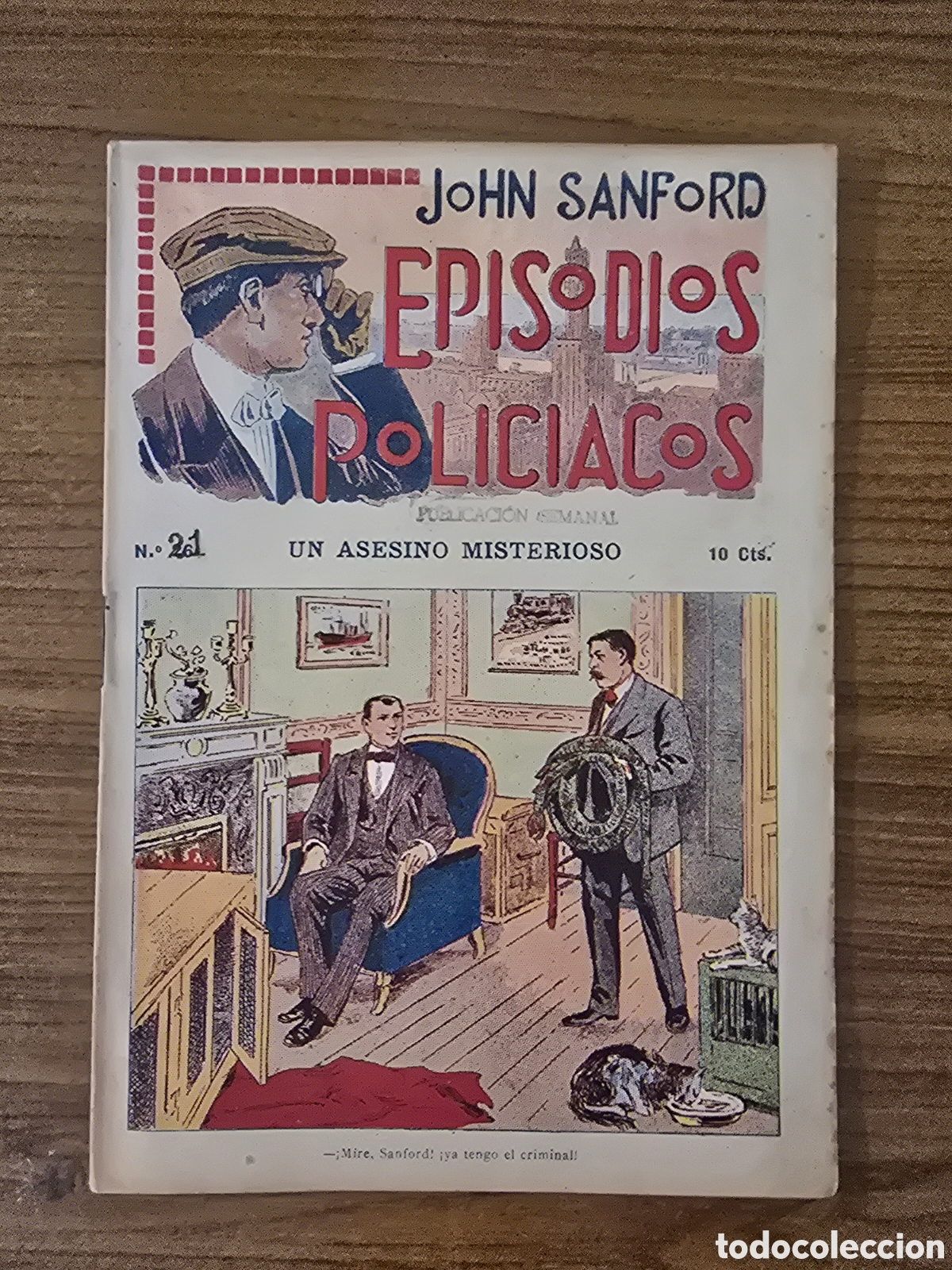 C&oacute;mics: JHON SANFORD,EPISODIOS POLICIACOS,NUMERO 26,(F.GRANADA Y CA)