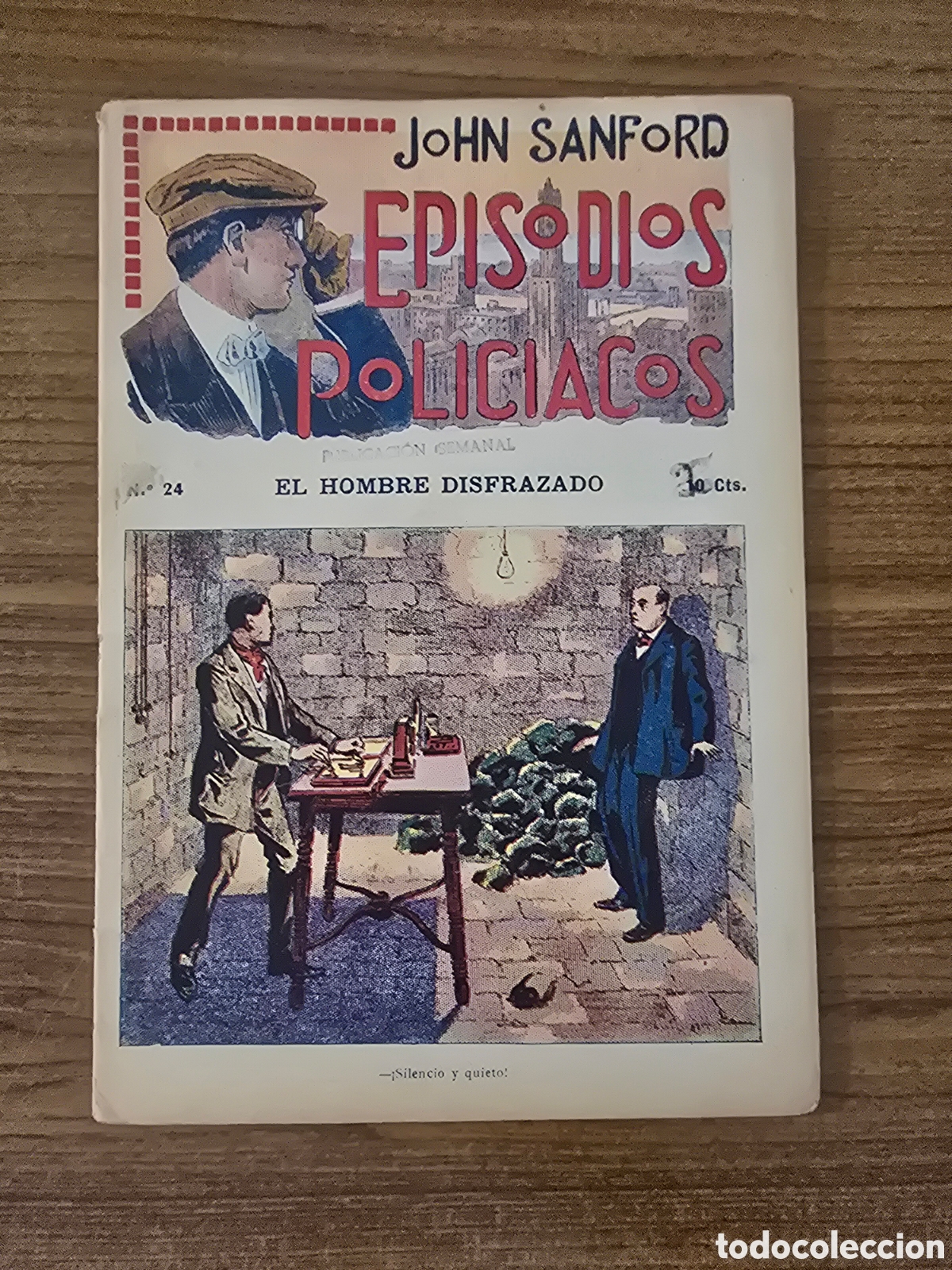 C&oacute;mics: JHON SANFORD,EPISODIOS POLICIACOS,NUMERO 24,(F.GRANADA Y CA)