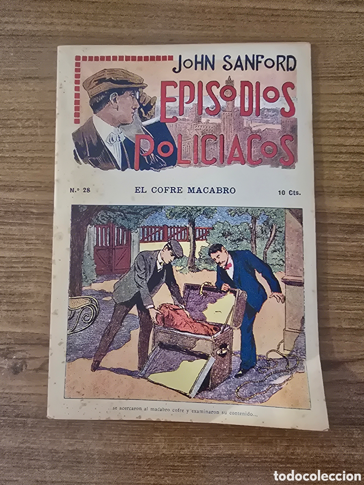 C&oacute;mics: JHON SANFORD,EPISODIOS POLICIACOS,NUMERO 28,(F.GRANADA Y CA)