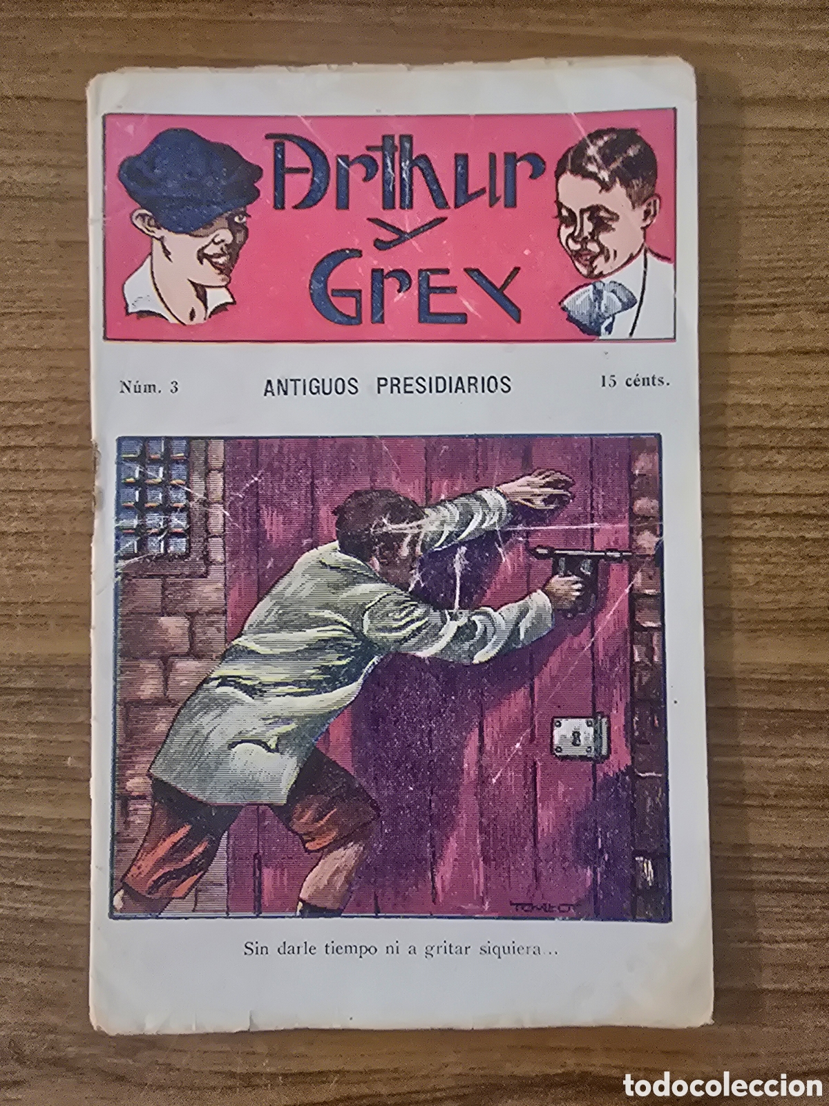 C&oacute;mics: ARTHUR Y GREY,NUMERO 3,(TALLERES GRAFICOS COSTA)