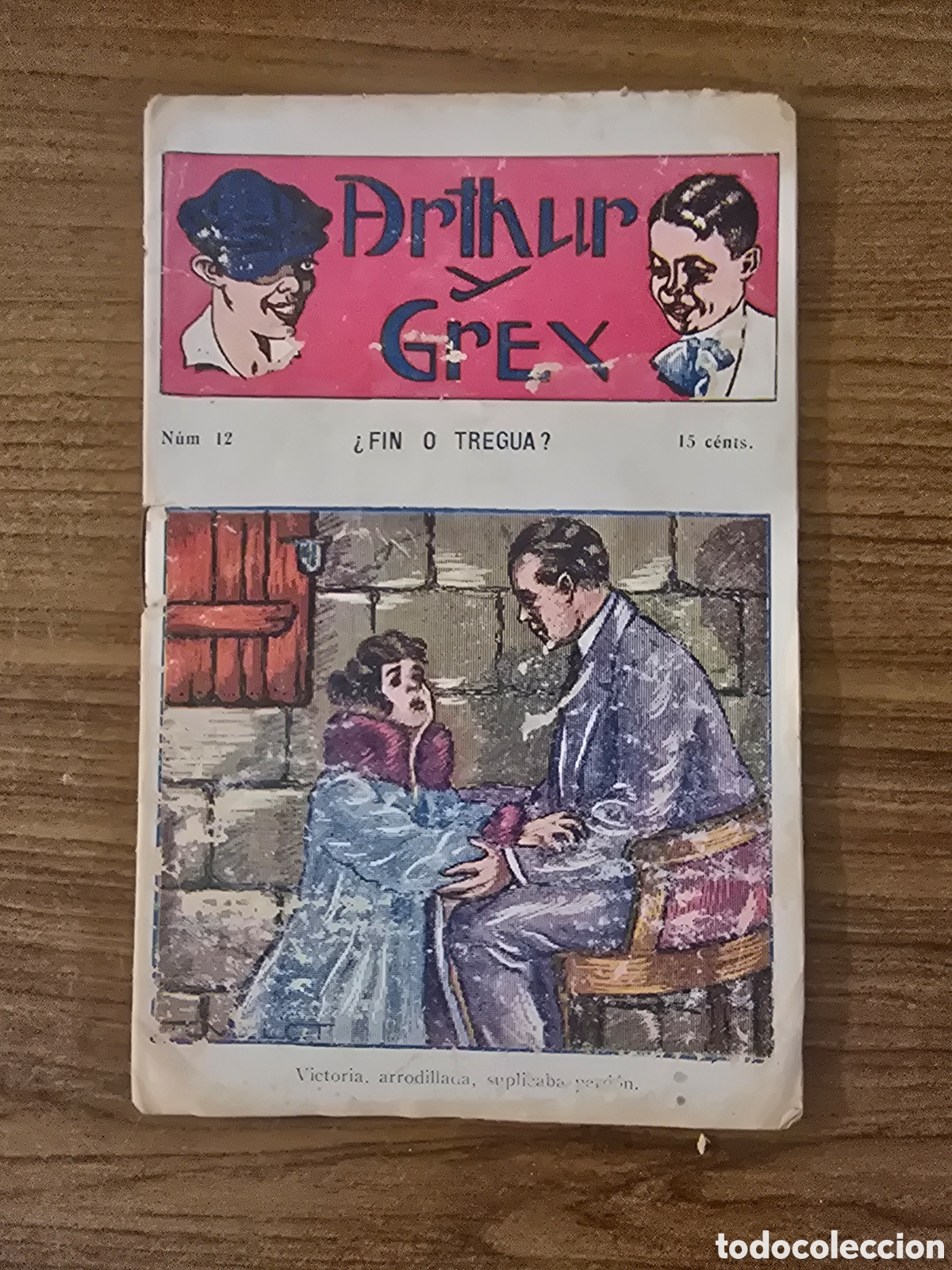 C&oacute;mics: ARTHUR Y GREY,NUMERO 12,(TALLERES GRAFICOS COSTA)
