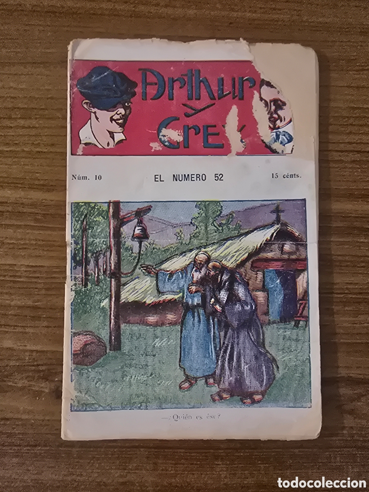 Comics: ARTHUR Y GREY,NUMERO 10,(TALLERES GRAFICOS COSTA)