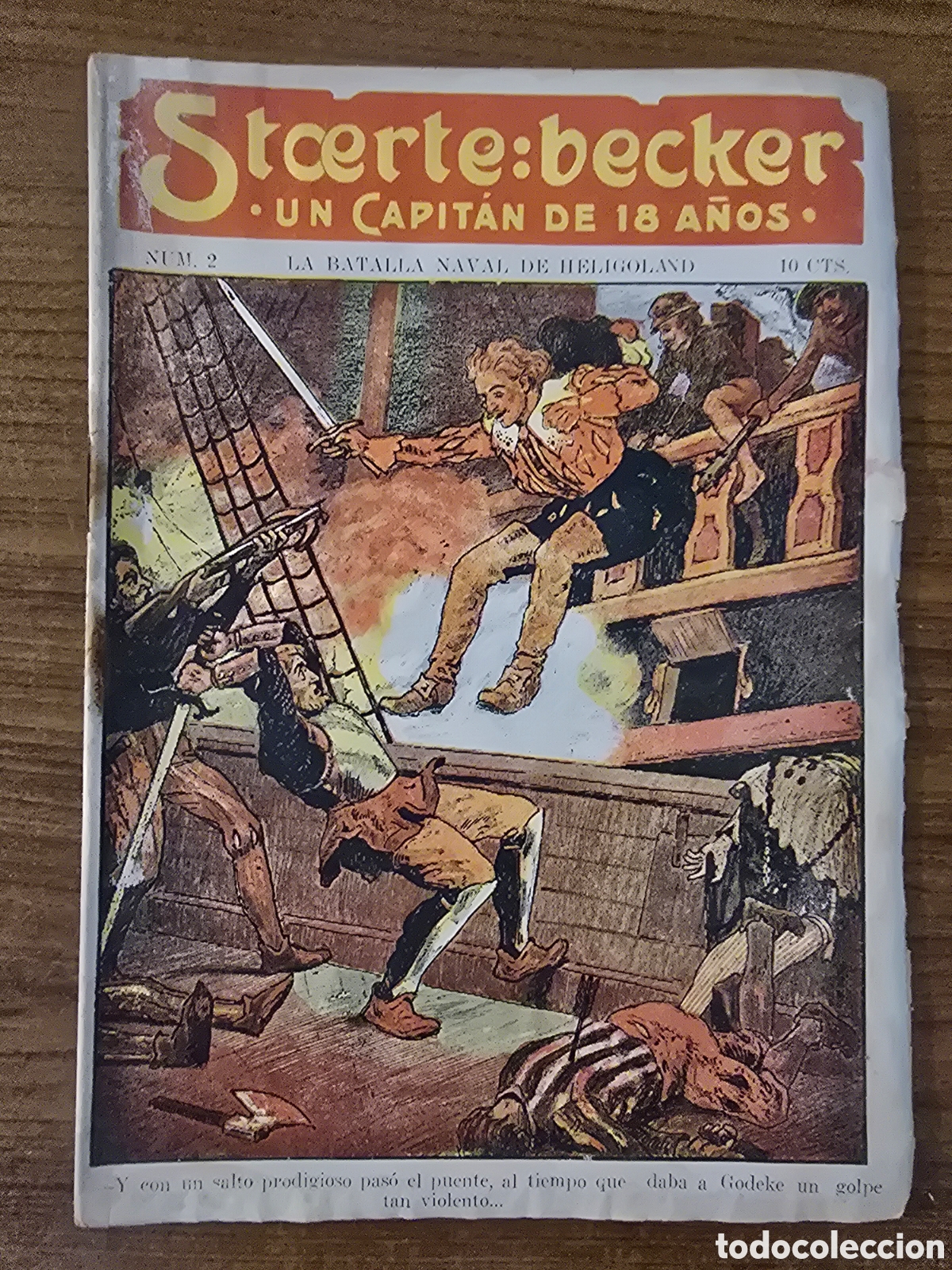 C&oacute;mics: STCERTE:BECKER,UN CAPITAN DE 18 A&Ntilde;OS,NUMERO 2,(ADMINISTRACION UNION)