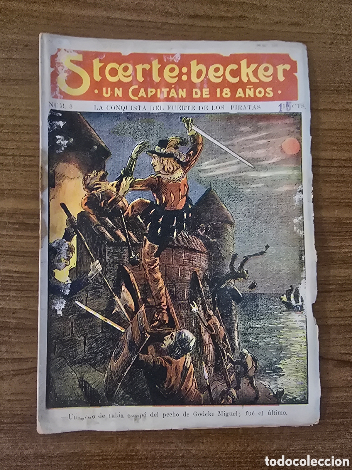 C&oacute;mics: STCERTE:BECKER,UN CAPITAN DE 18 A&Ntilde;OS,NUMERO 3,(ADMINISTRACION UNION)