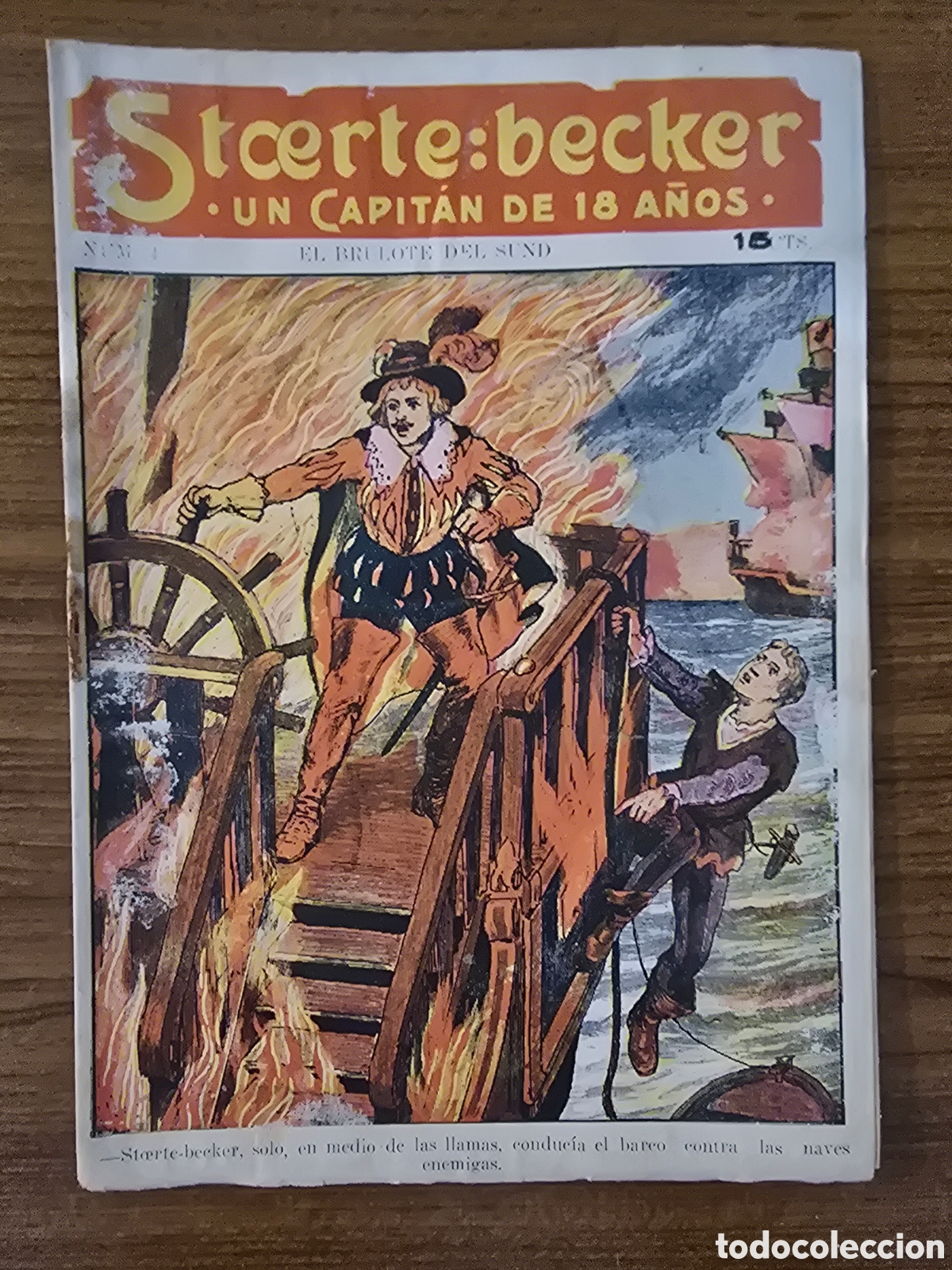 C&oacute;mics: STCERTE:BECKER,UN CAPITAN DE 18 A&Ntilde;OS,NUMERO 4,(ADMINISTRACION UNION)