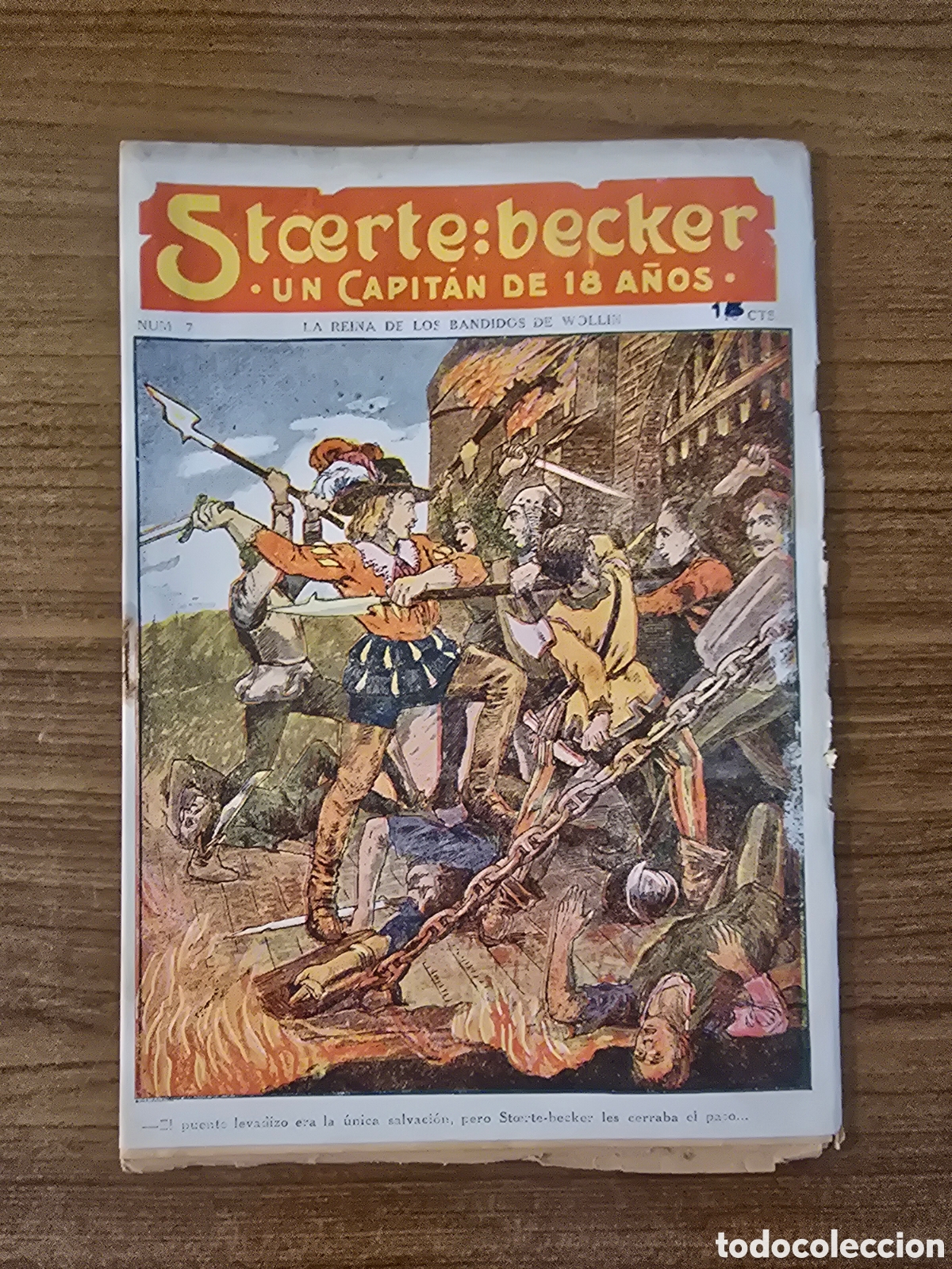 C&oacute;mics: STCERTE:BECKER,UN CAPITAN DE 18 A&Ntilde;OS,NUMERO 7,(ADMINISTRACION UNION)