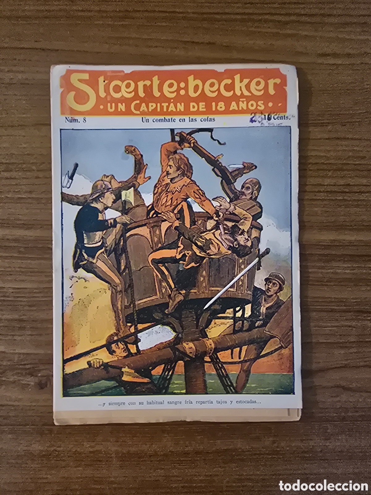 C&oacute;mics: STCERTE:BECKER,UN CAPITAN DE 18 A&Ntilde;OS,NUMERO 8,(ADMINISTRACION UNION)