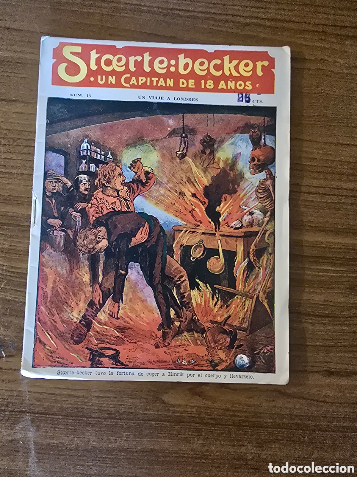 C&oacute;mics: STCERTE:BECKER,UN CAPITAN DE 18 A&Ntilde;OS,NUMERO 13,(ADMINISTRACION UNION)