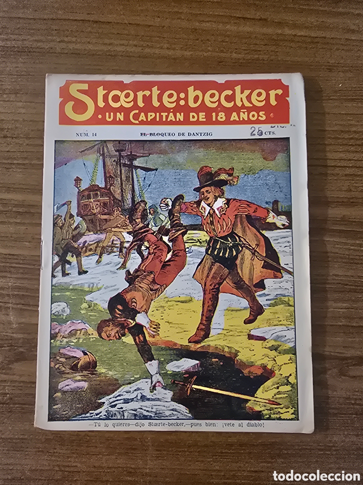C&oacute;mics: STCERTE:BECKER,UN CAPITAN DE 18 A&Ntilde;OS,NUMERO 14,(ADMINISTRACION UNION)