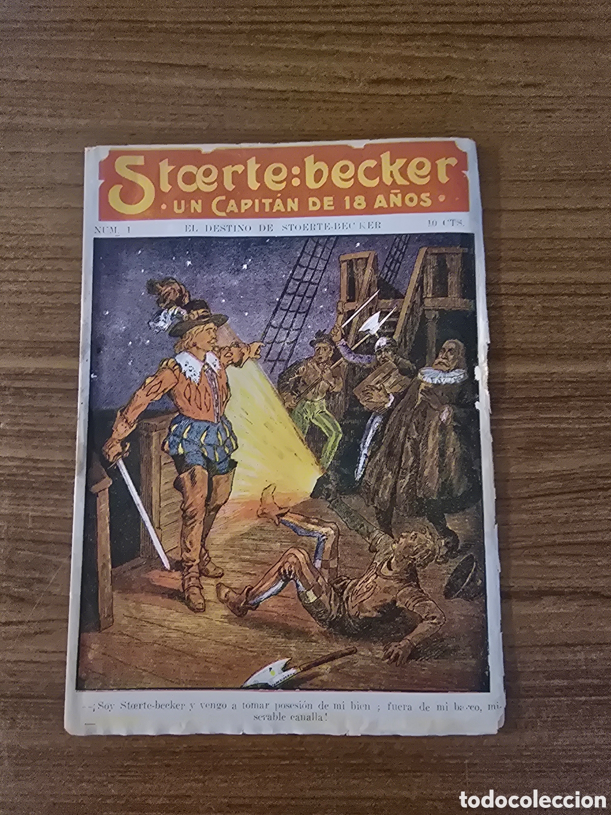 Comics: STCERTE:BECKER,UN CAPITAN DE 18 A&Ntilde;OS,NUMERO 1,(ADMINISTRACION UNION)