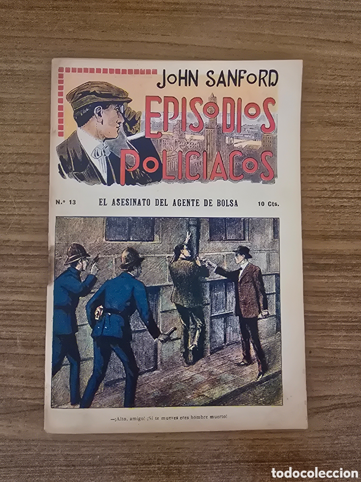 C&oacute;mics: JHON SANFORD,EPISODIOS POLICIACOS,NUMERO 13(F.GRANADA Y C.A)