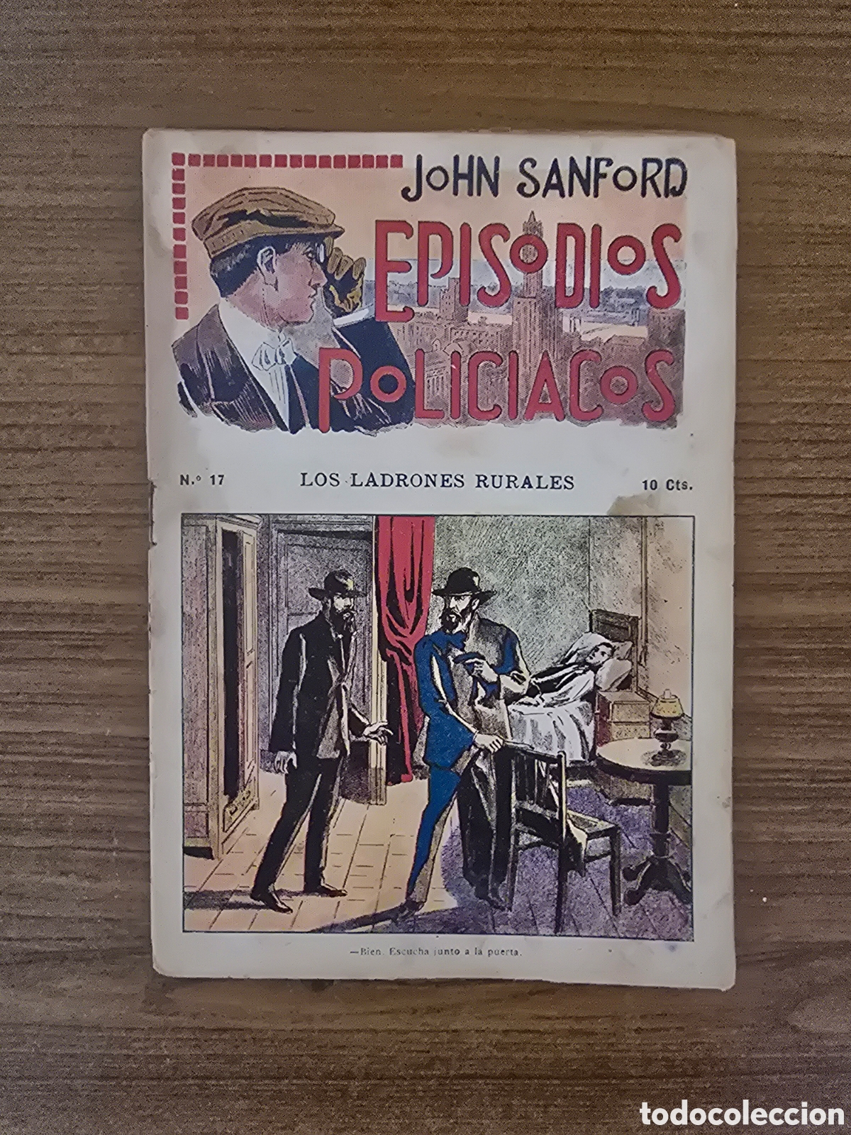 C&oacute;mics: JHON SANFORD,EPISODIOS POLICIACOS,NUMERO 17(F.GRANADA Y C.A)