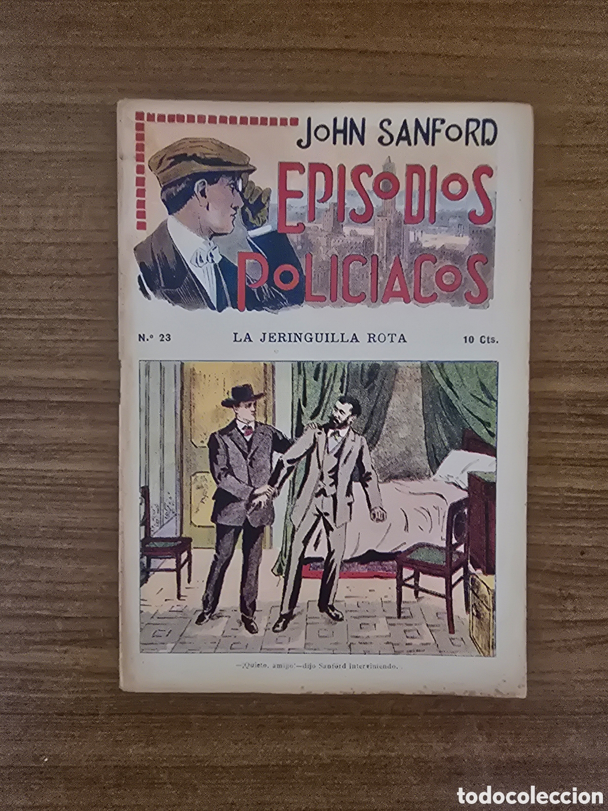 Comics: JHON SANFORD,EPISODIOS POLICIACOS,NUMERO 23(F.GRANADA Y C.A)