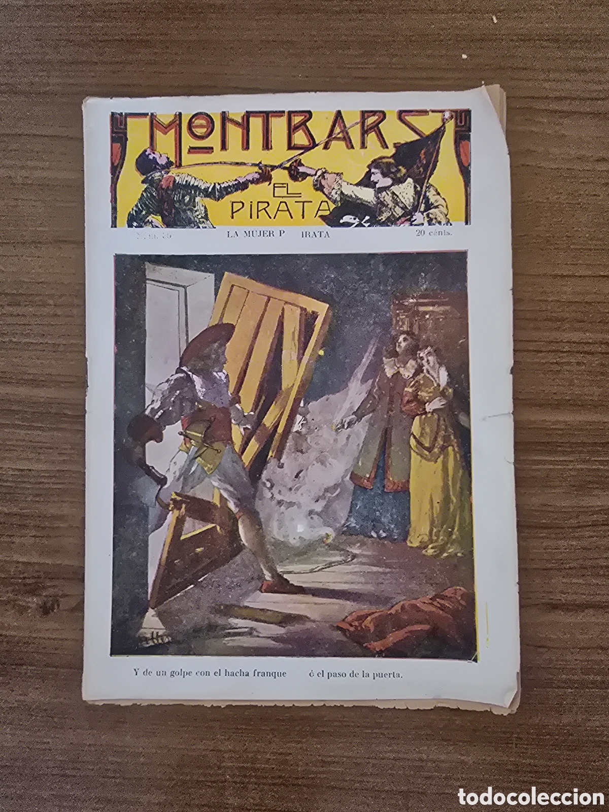 C&oacute;mics: MONTBARS,EL PIRATA,NUMERO 26 (EDITORIAL PROGRESO) - Foto 1