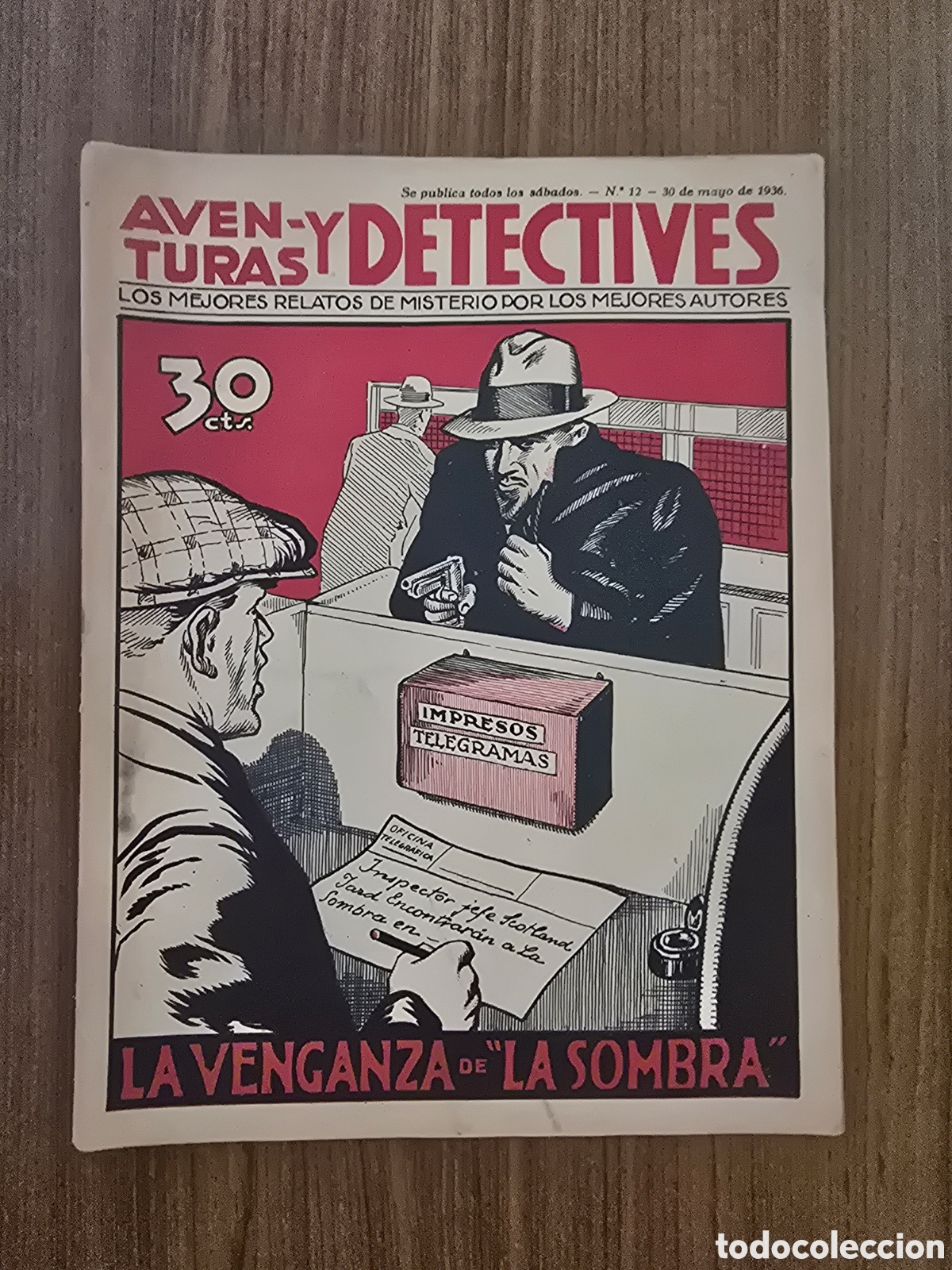 C&oacute;mics: AVENTURAS Y DETECTIVES,NUMERO 12,LOS MEJORES RELAYOS DE MISTERIO POR LOS MEJORES AUTORES,(HYMSA)