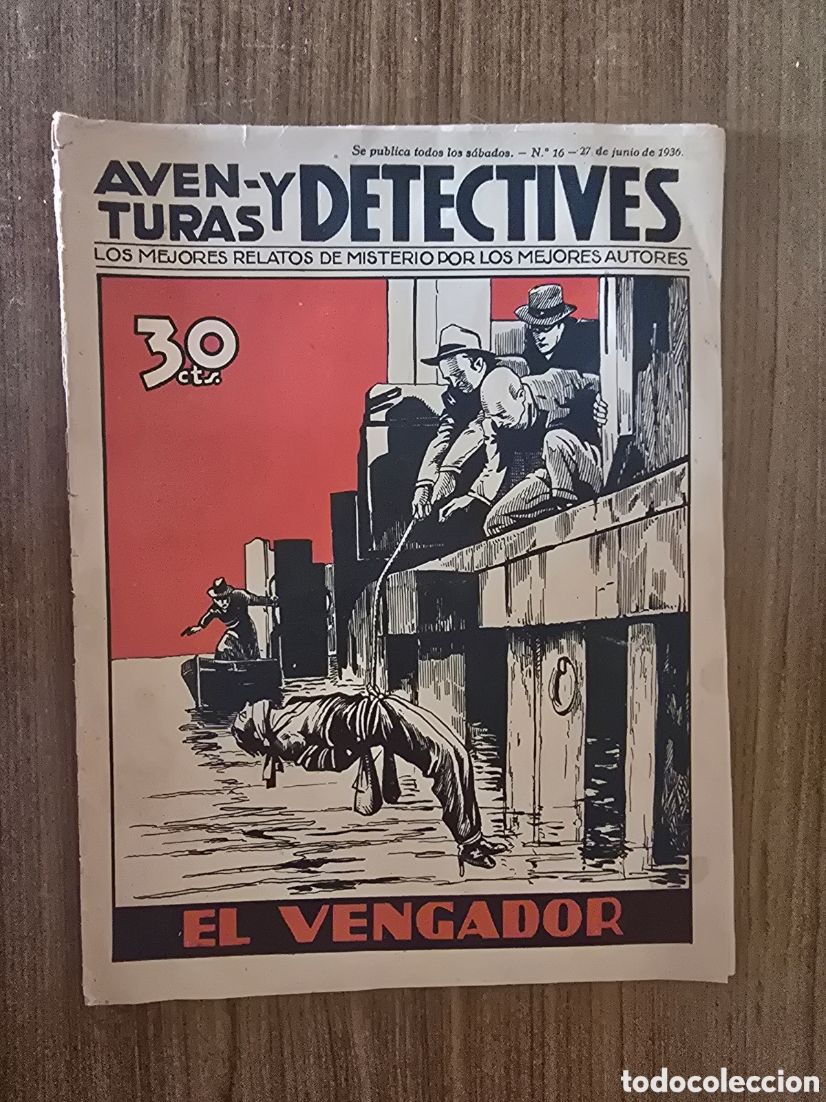 C&oacute;mics: AVENTURAS Y DETECTIVES,NUMERO 16,LOS MEJORES RELAYOS DE MISTERIO POR LOS MEJORES AUTORES,(HYMSA)