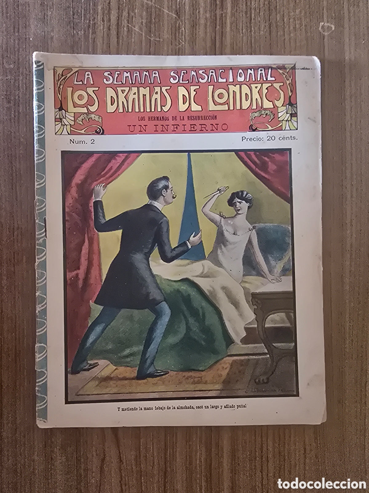 C&oacute;mics: LA SEMANA SENSACIONAL,LOS DRAMAS DR LONDRES,NUMERO 2,(LA IBERICA)