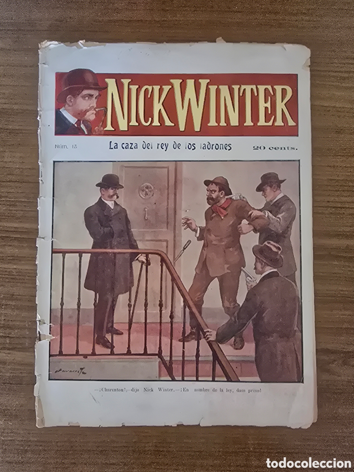 Comics: NICK WINTER,LA CAZA DEL REY DE LOS LADRONES,NUMERO 13,