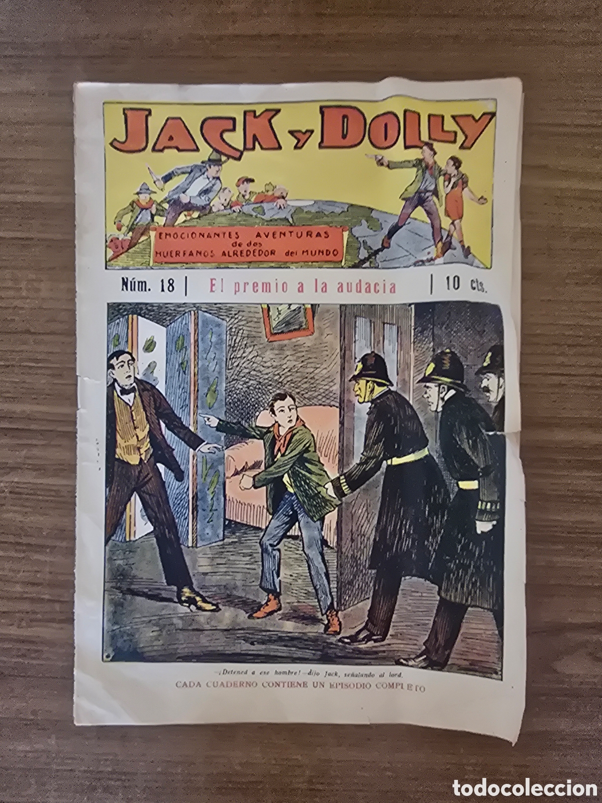 C&oacute;mics: JACK Y DOLLY,NUMERO 18,(EL GATO NEGRO) - Foto 1