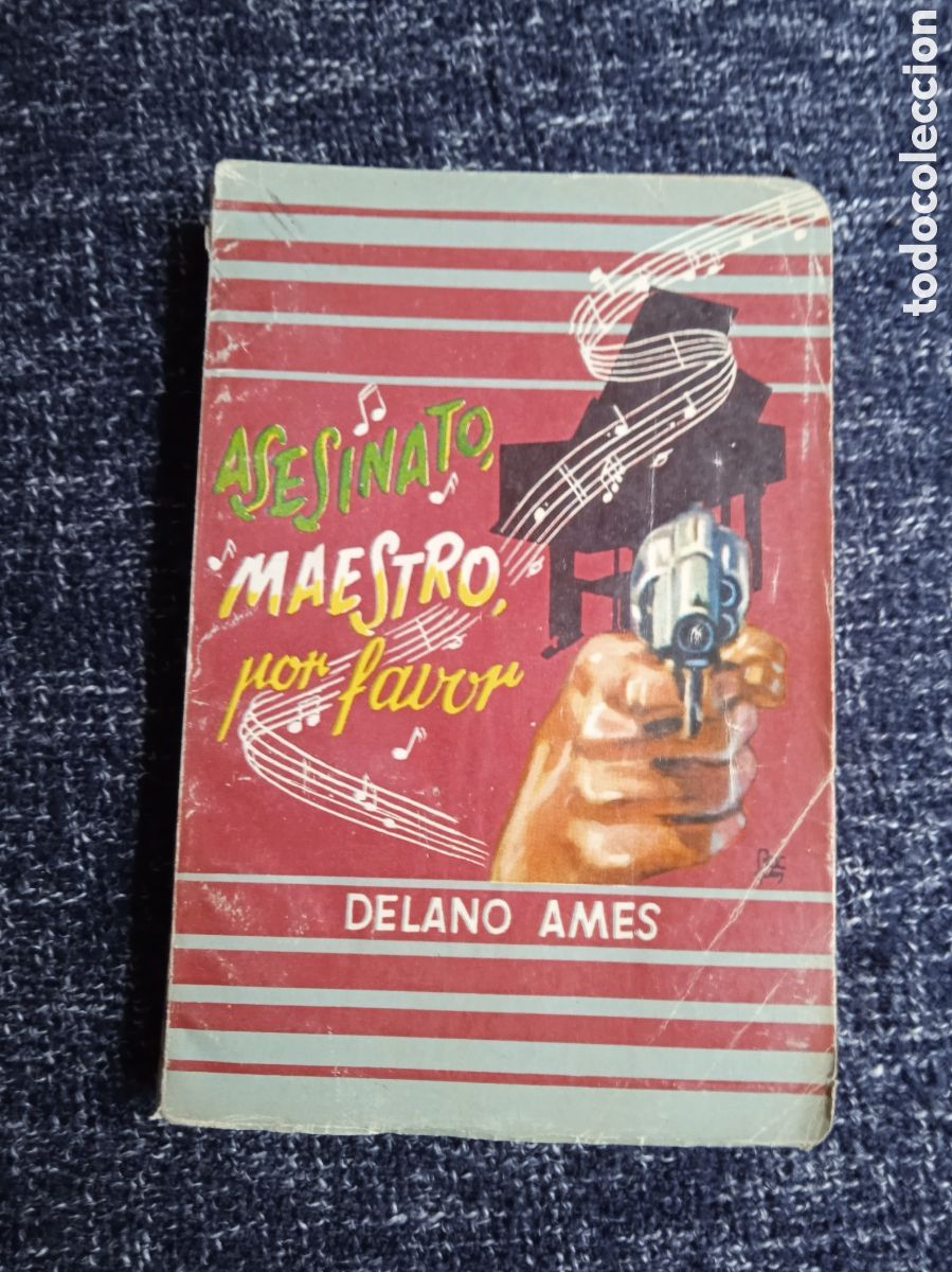 Comics: BIBLIOTECA ORO BOLSILLO. - ASESINATO MAESTRO POR FAVOR / DELANO AMES