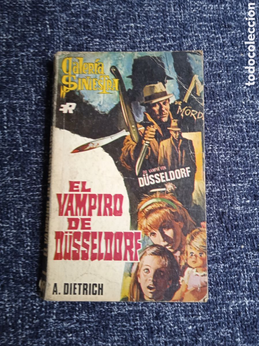 C&oacute;mics: El vampiro de D&uuml;sseldorf. / A. Dietrich - GALERIA SINIESTRA, -ED. ROLLAN,