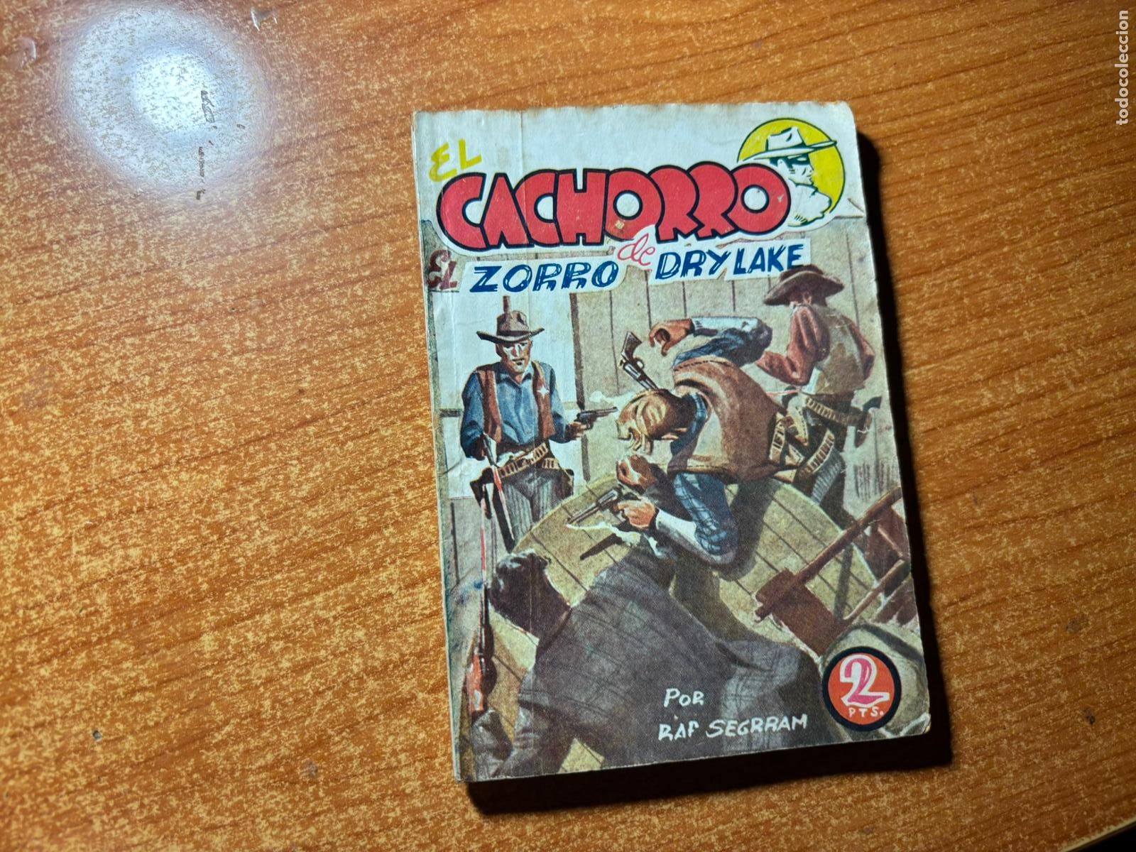 C&oacute;mics: El Cachorro n&ordm; 8 El zorro de Dry Lake Raf Segrram. Ediciones Realce