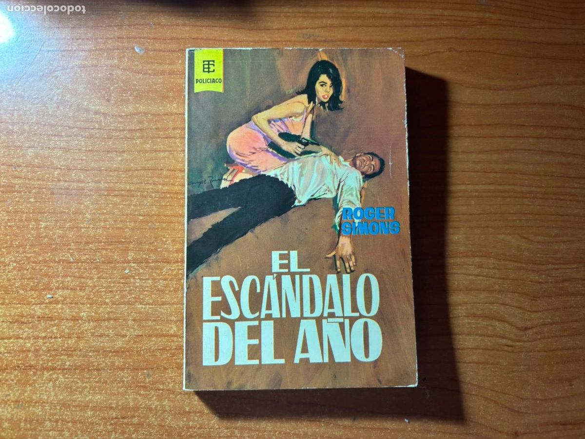 C&oacute;mics: BEST SELLERS POLICIACO N&ordm; 43 EL ESCANDALO DEL A&Ntilde;O EDICIONES TORAY 1966
