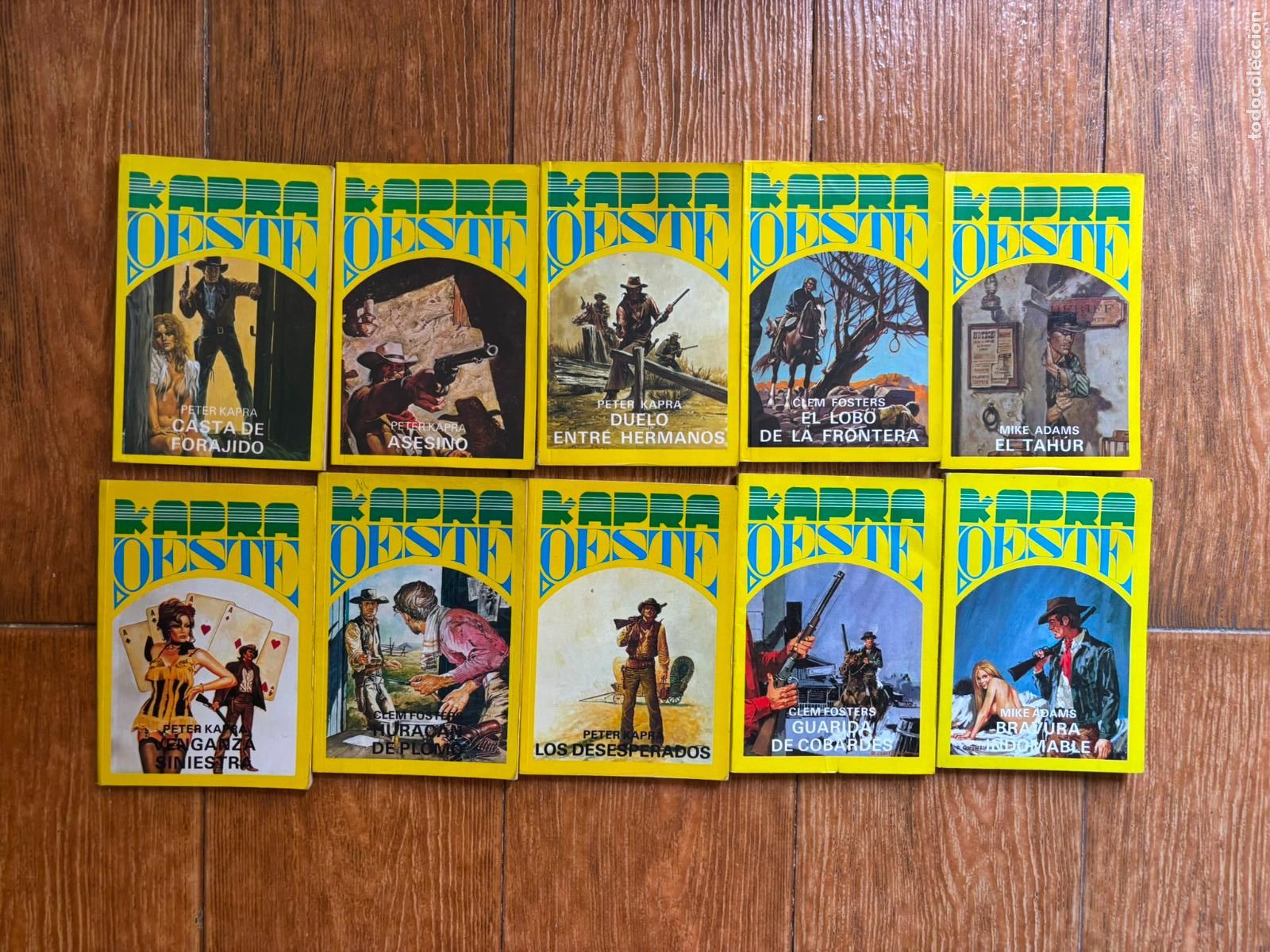 C&oacute;mics: KAPRA OESTE COLECCI&Oacute;N COMPLETA 10 NUMEROS