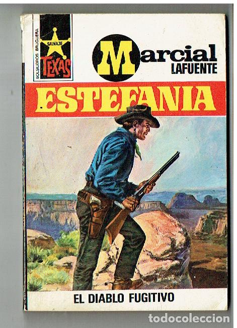 C&oacute;mics: TEXAS. N&ordm; 842. EL DIABLO FUGITIVO. MARCIAL LAFUENTE ESTEFAN&Iacute;A. BRUGUERA, 1&ordf; EDC. 1972.(ST/PR2)