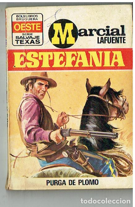 C&oacute;mics: TEXAS. N&ordm; 966. PURGA DE PLOMO. MARCIAL LAFUENTE ESTEFAN&Iacute;A. BRUGUERA, 1&ordf; EDC. 1974.(ST/PR2)