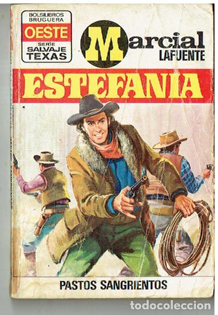 C&oacute;mics: TEXAS. N&ordm; 969. PASTOS SANGRIENTOS. MARCIAL LAFUENTE ESTEFAN&Iacute;A. BRUGUERA, 1&ordf; EDC. 1974.(ST/PR2)