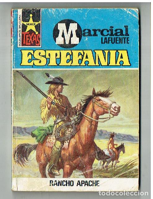 C&oacute;mics: TEXAS. N&ordm; 1061. RANCHO APACHE. MARCIAL LAFUENTE ESTEFAN&Iacute;A. BRUGUERA 3&ordf; EDC. 1976.(ST/PR2)
