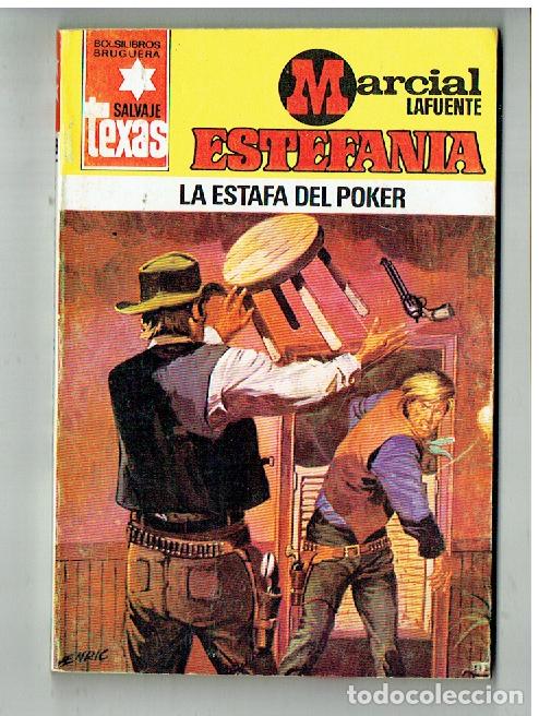 C&oacute;mics: TEXAS. N&ordm; 1319. LA ESTAFA DEL POKER. MARCIAL LAFUENTE ESTEFAN&Iacute;A.BRUGUERA 2&ordf; EDC. 1981-(ST/PR2)