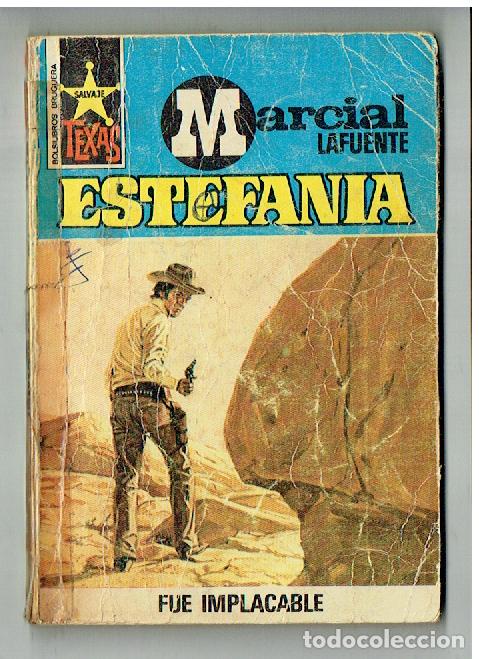 C&oacute;mics: TEXAS. N&ordm; 1030. FUE IMPLACABLE. MARCIAL LAFUENTE ESTEFAN&Iacute;A. BRUGUERA. 3&ordf; .1976. (ST/PR2)