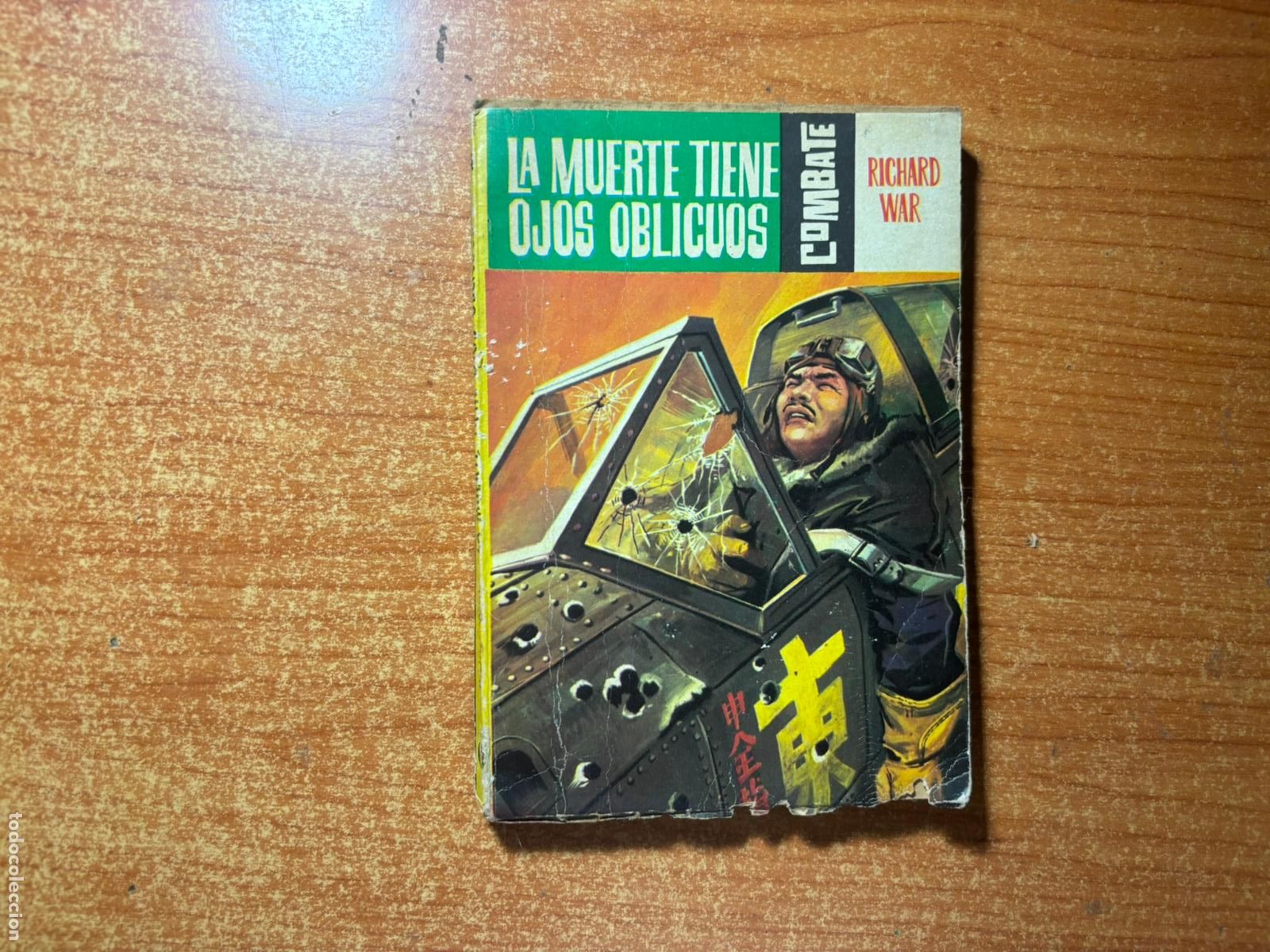 C&oacute;mics: COMBATE N&ordm; 54 RICHARD WAR - LA MUERTE TIENE OJOS OBLICUOS EDITORIAL FERMA 1966