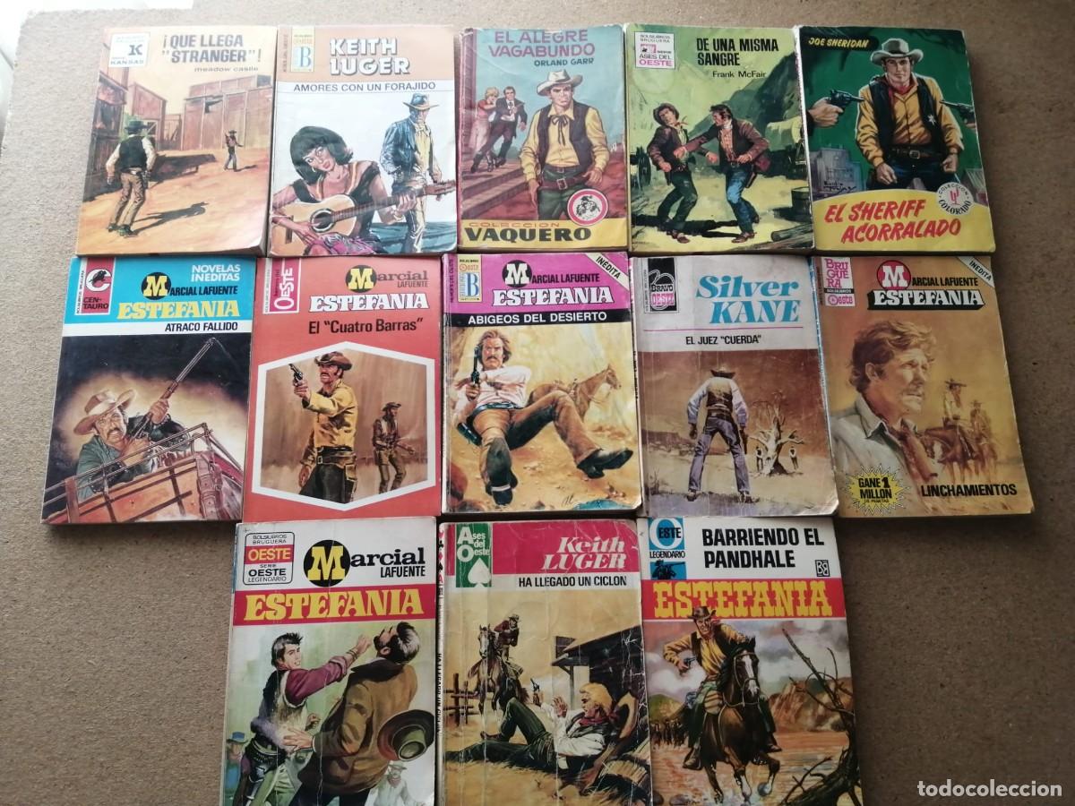 C&oacute;mics: LOTE 13 NOVELAS OESTE BOLSILIBROS