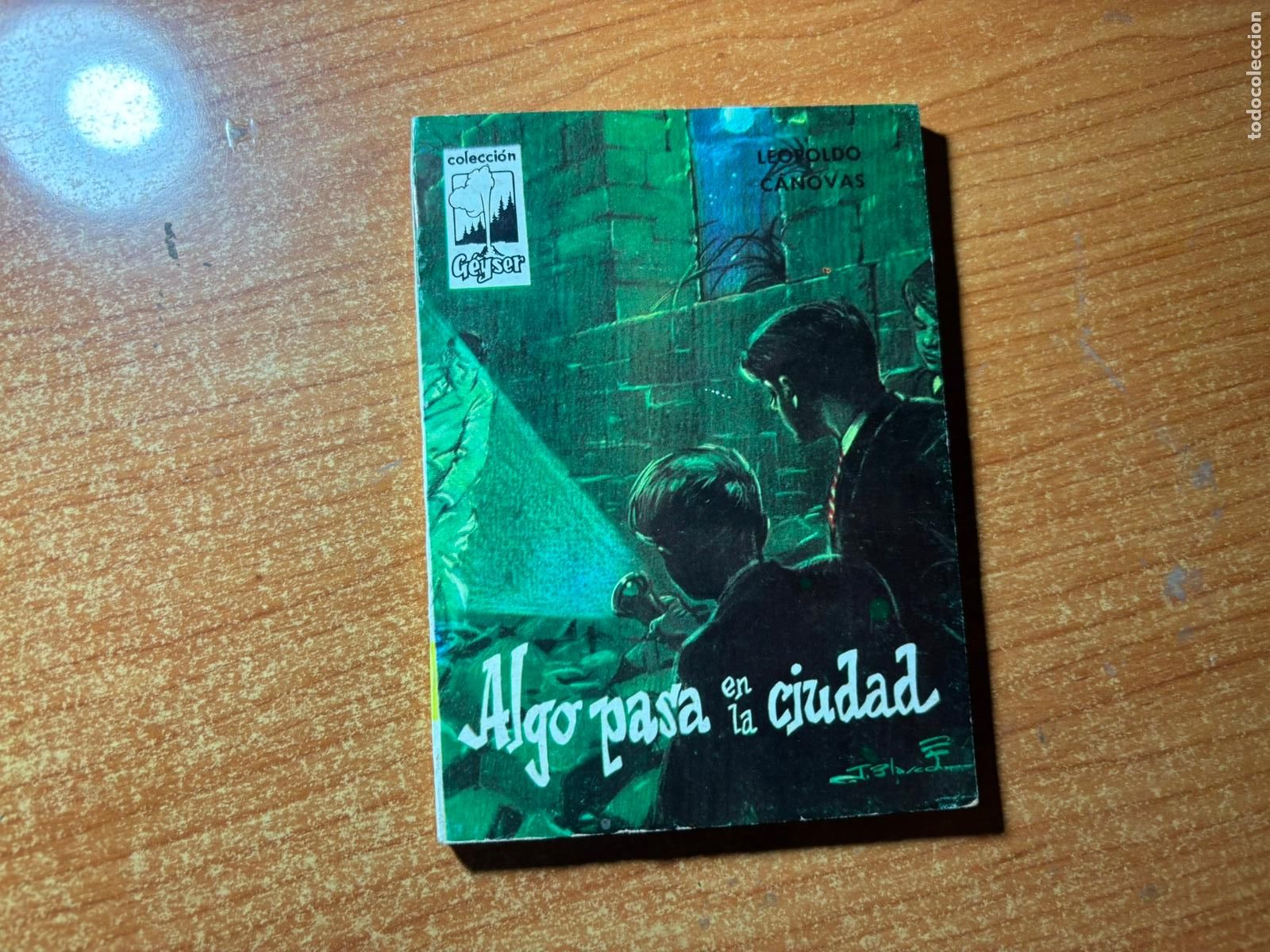Fumetti: COLECCION GEYSER N&ordm; 9 ALGO PASA EN LA CIUDAD EDICIONES DOMINGO SAVIO