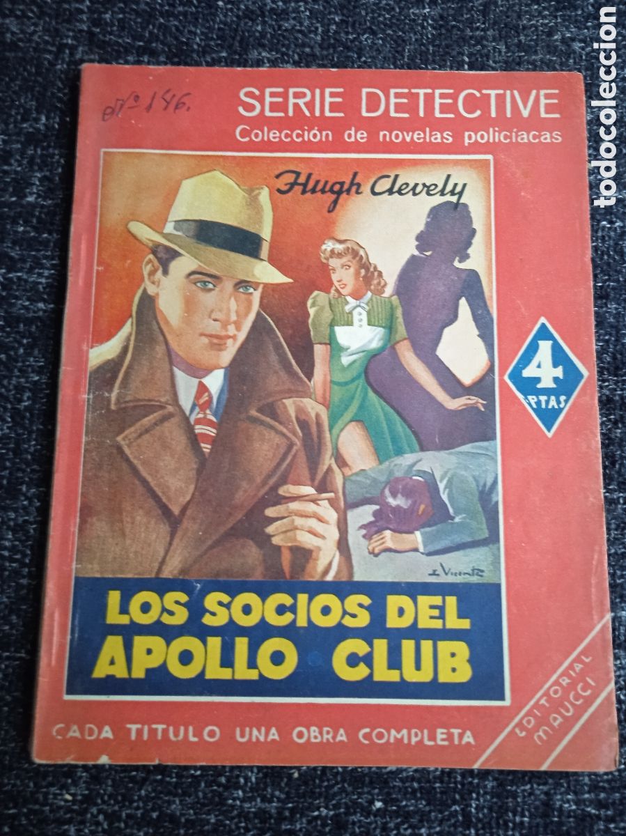 Comics: LOS SOCIOS DEL APOLLO CLUB / HUGH CLEVELY - SERIE DETECTIVE -ED. EDITORIAL MAUCCI