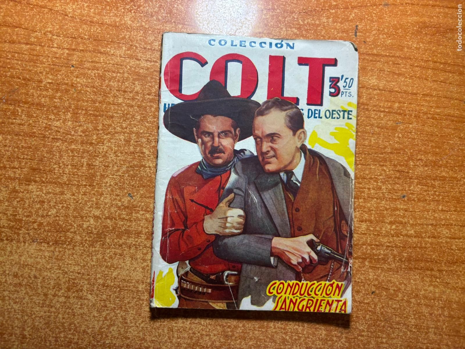 C&oacute;mics: COLECCI&Oacute;N COLT N&ordm; 8 CONDUCCI&Oacute;N SANGRIENTA EDITORIAL CIES