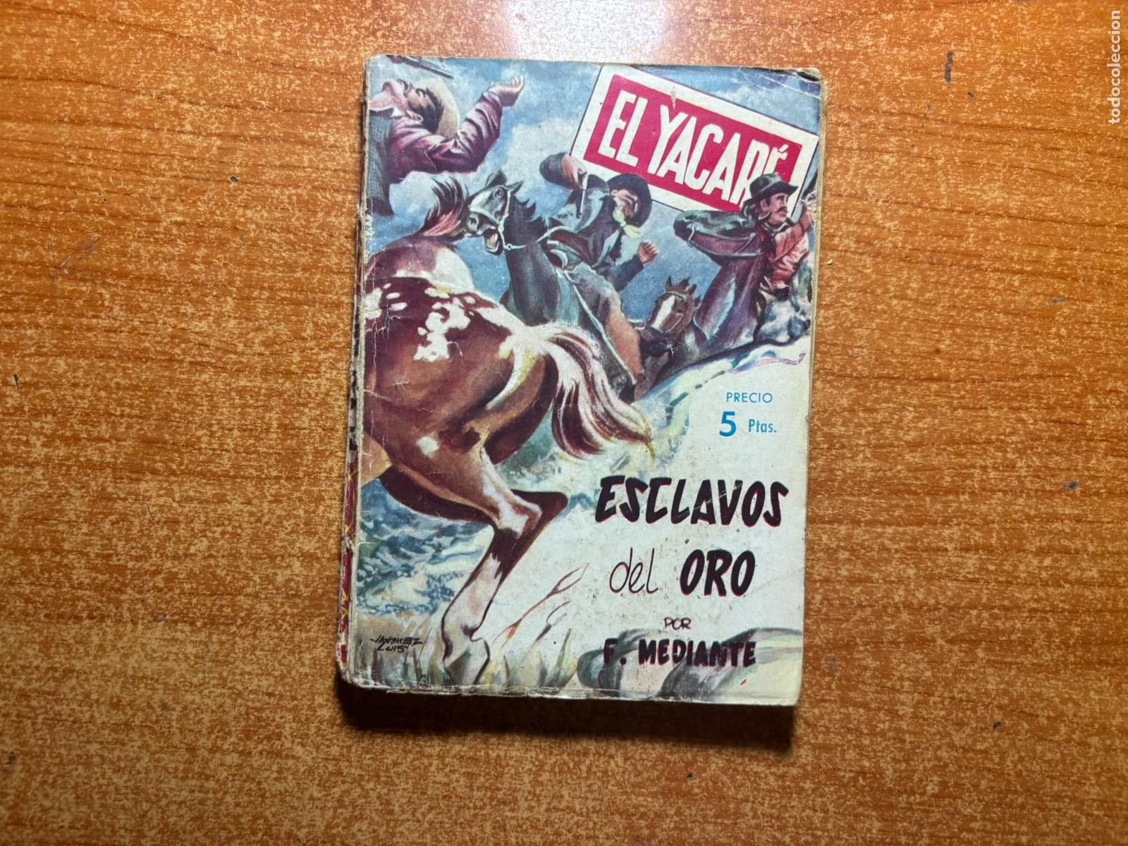 C&oacute;mics: EL YACARE N&ordm; 6 EDITORIAL ESPA&Ntilde;A 1954