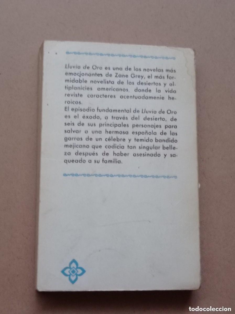 C&oacute;mics: LLUVIA DE ORO. Zane GREY. EDITORIAL JUVENTUD, 1969. VER +++ - Foto 4