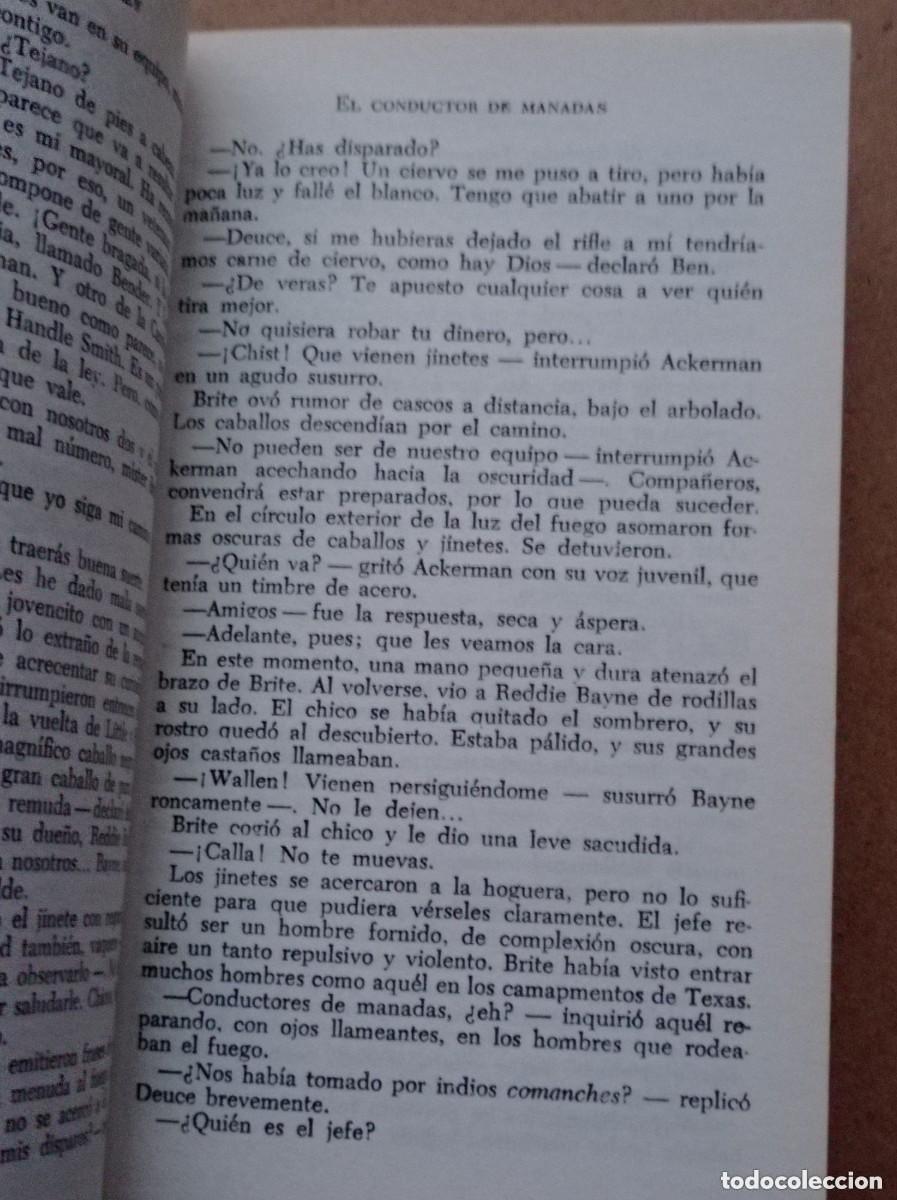 C&oacute;mics: EL CONDUCTOR DE MANADAS. ZANE GREY. EDITORIAL JUVENTUD, 1979. VER +++ - Foto 3