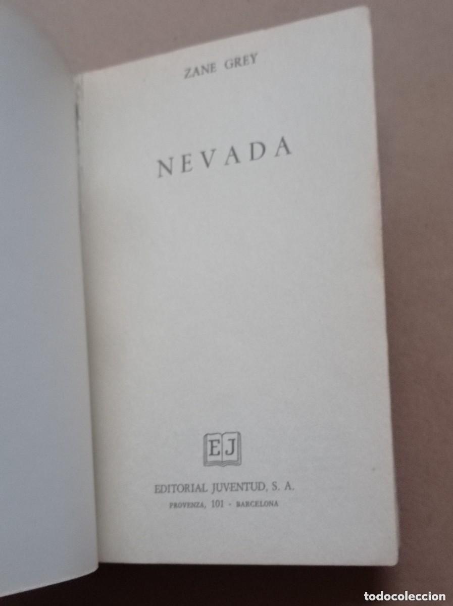 C&oacute;mics: NEVADA. Zane GREY. EDITORIAL JUVENTUD, 1972. VER B+++ - Foto 2