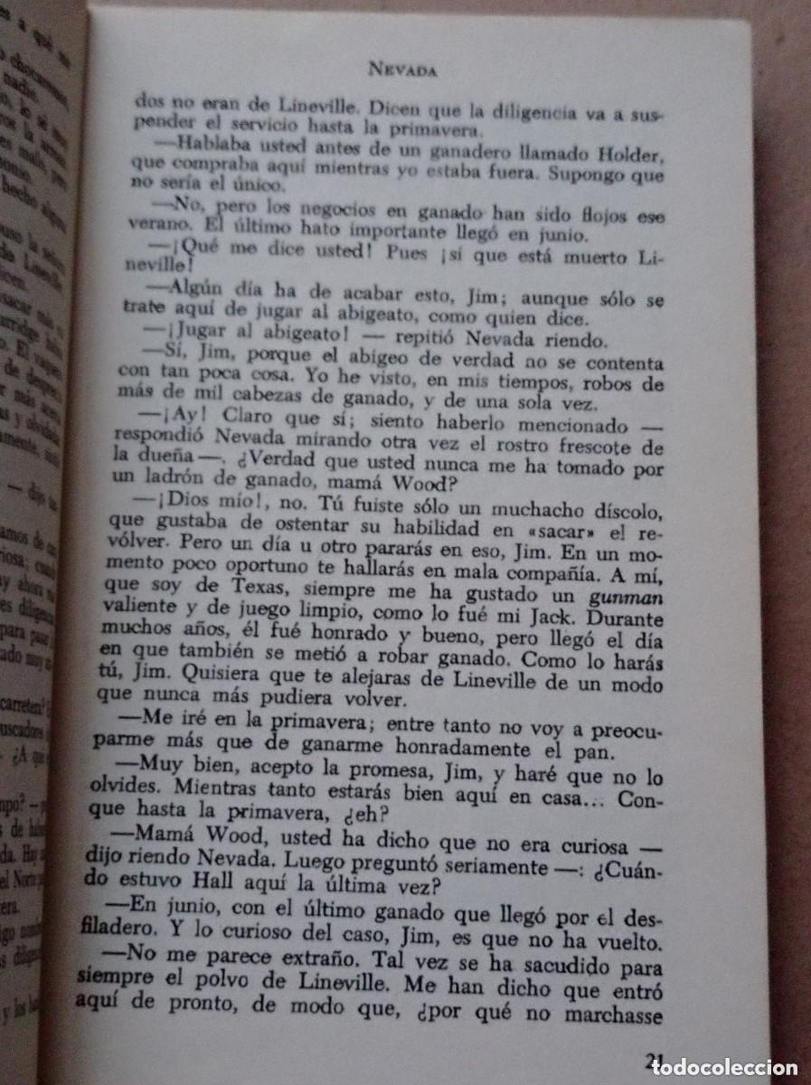 C&oacute;mics: NEVADA. Zane GREY. EDITORIAL JUVENTUD, 1972. VER B+++ - Foto 4