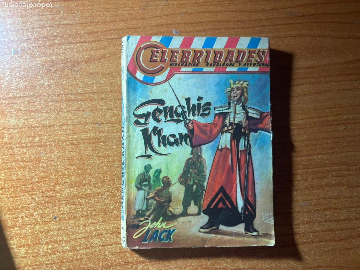 C&oacute;mics: CELEBRIDADES N&ordm; 83 GENGIS KHAN EDITORIAL DOLAR