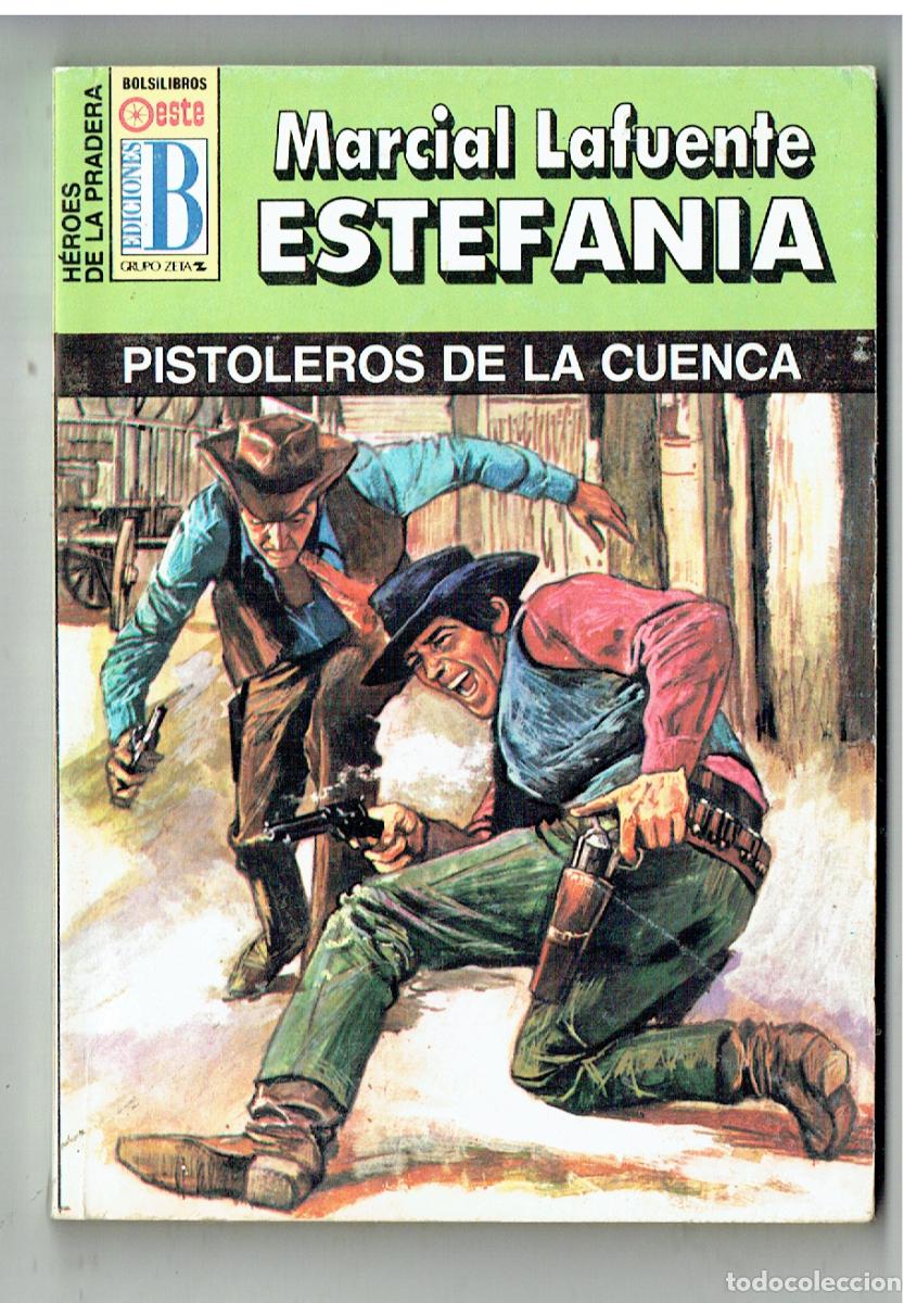 C&oacute;mics: HEROES DE LA PRADERA. N&ordm; 37. PISTOLEROS DE LA CUENCA. MARCIAL LAFUENTE ESTEFANIA. EDC. B. (P/D38)