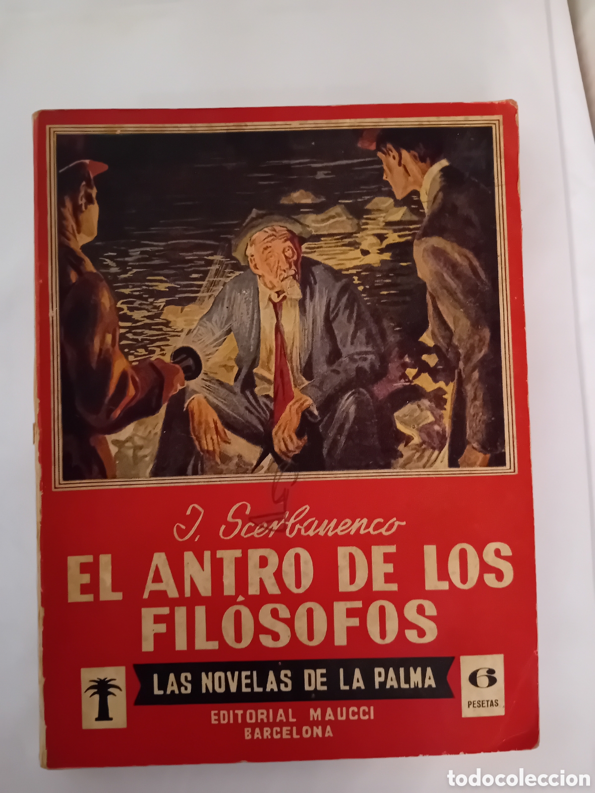 C&oacute;mics: El antro de los fil&oacute;sofos - J. Scerbanenco - Las novelas de la palma n&ordm; 1 - Maucci