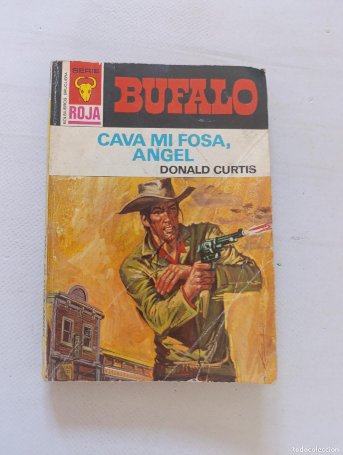 C&oacute;mics: BUFALO SERIE ROJA N&ordm; 970 - CAVA MI FOSA, ANGEL - DONALD CURTIS - BOLSILIBROS BRUGUERA (9&Ntilde;)