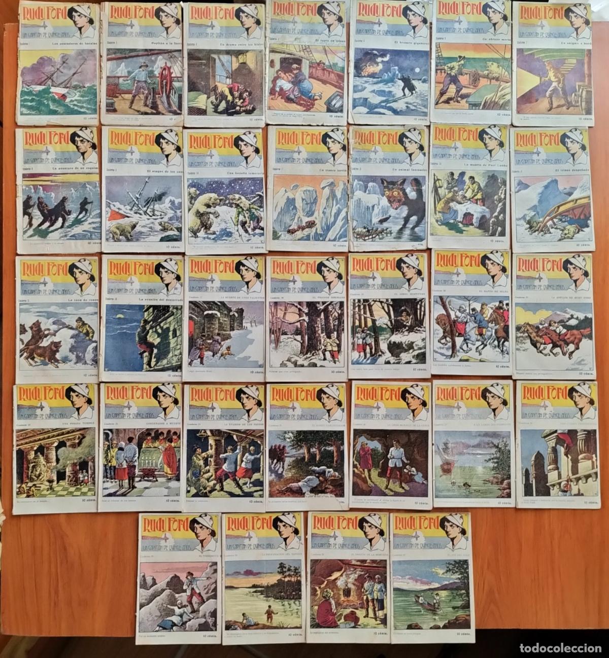 C&oacute;mics: RUDY FORD UN CAPITAN DE 15 A&Ntilde;OS - COLECCI&Oacute;N COMPLETA CON 32 N&Uacute;MEROS - A&Ntilde;OS 20.